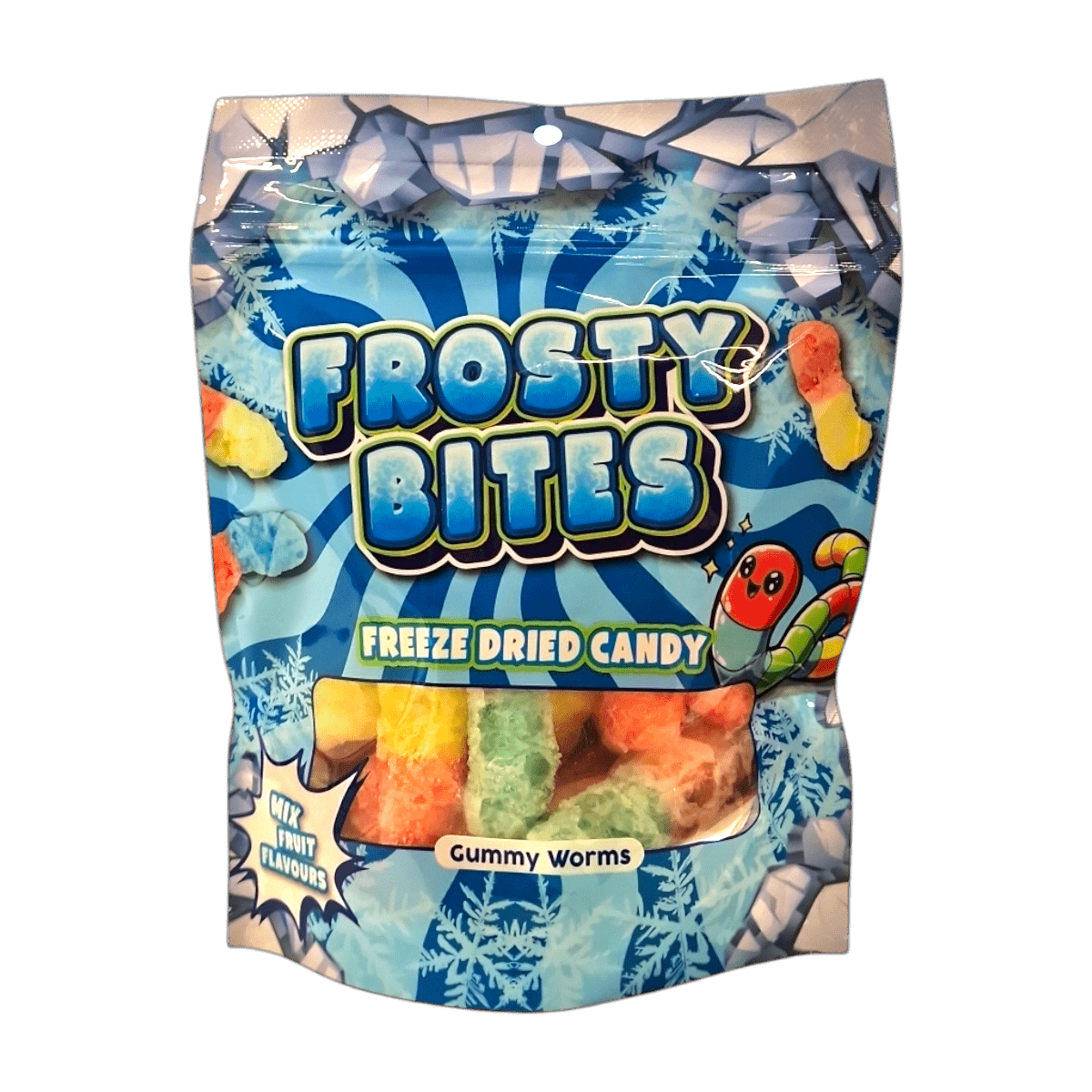 Frosty Bites Gummy Worms (50g)