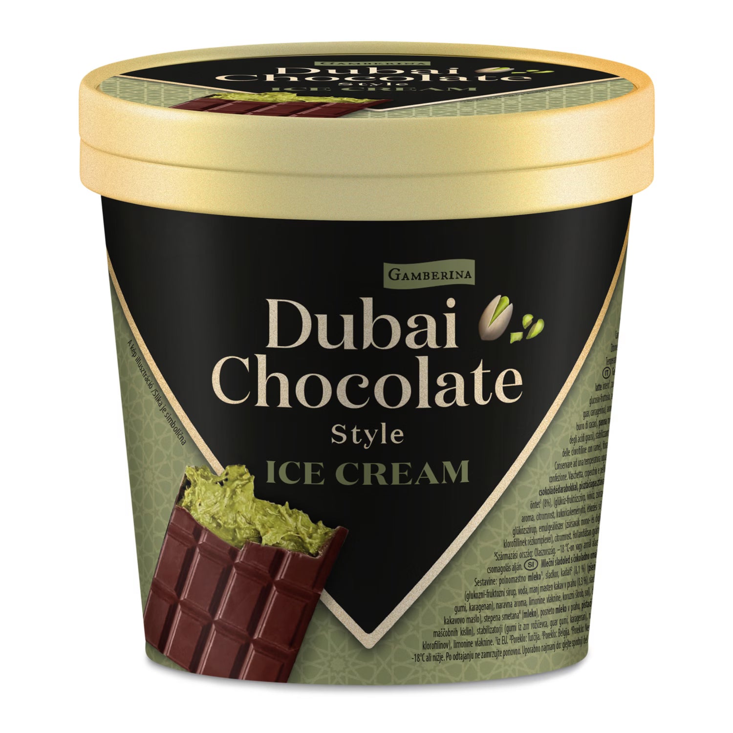 Glace Dubai Chocolate (300g)