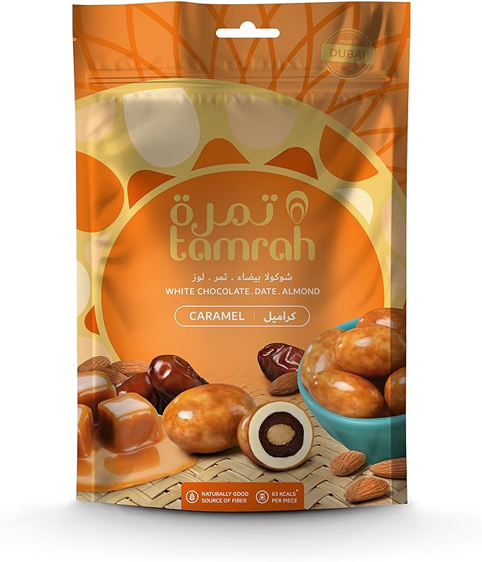 Dates Enrobées Caramel Tamrah (100g)