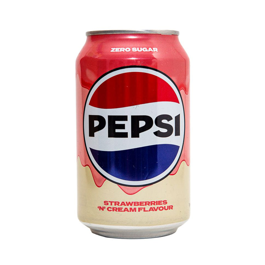 Pepsi Fraise Crème (355ml)