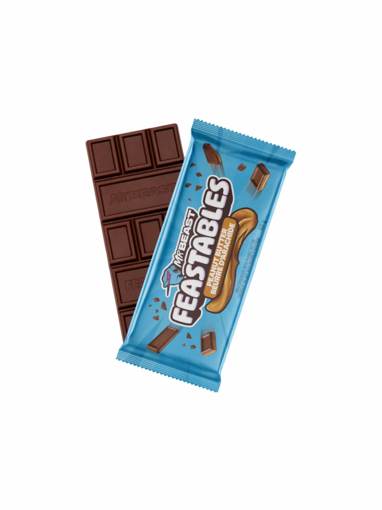 Chocolat Mr Beast Chocolate Peanut Butter (60g)