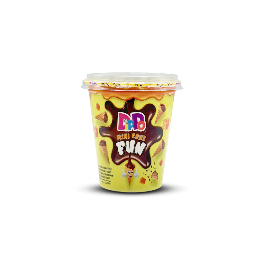 Mini Cone Fun Cup - Caramel (70g)