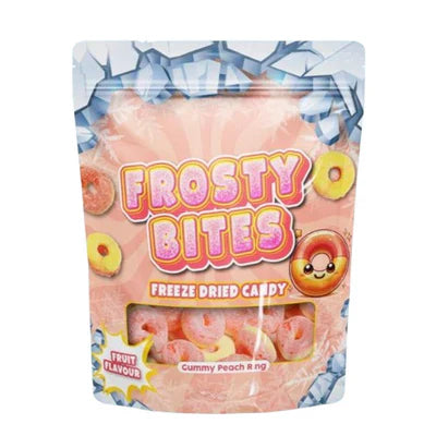 Frosty Bites Peach Rings (50g)