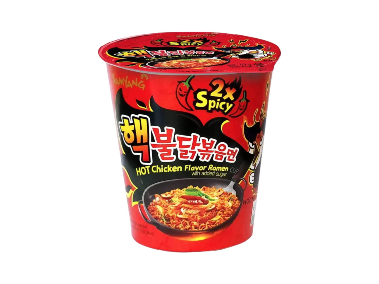 Buldak Hot Chicken 2x Spicy CUP (70g)