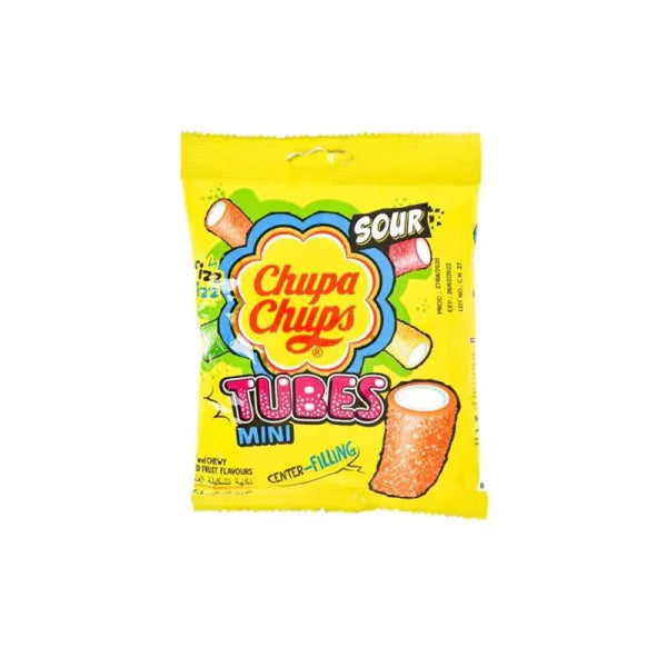 Chupa Chups Mini Sour Tubes (55g)