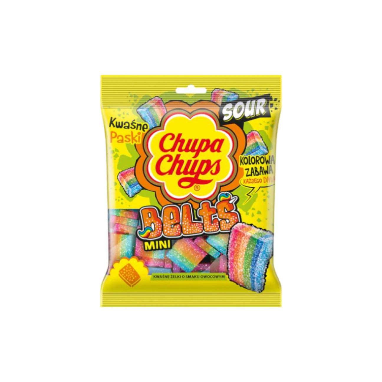 Chupa Chups Mini Sour Belt (55g)