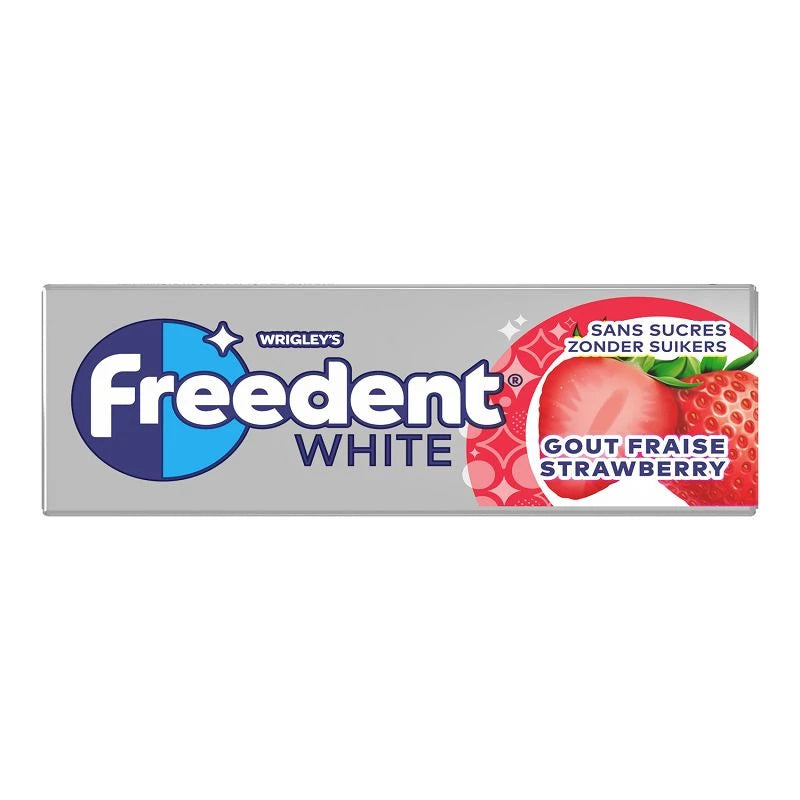 Chewing Gum Freedent Fraise (14g)