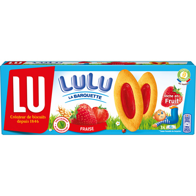 LU Barquette Fraise (120g)