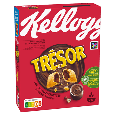 Céréales Trésor Chocolat et Noisettes (410g)