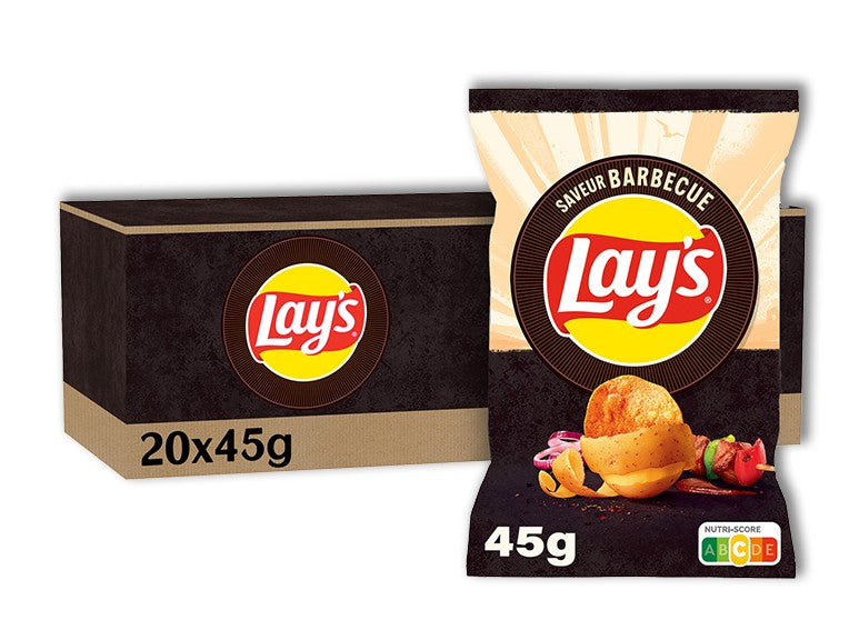 Lay's Chips Barbecue 45g - sachet individuel