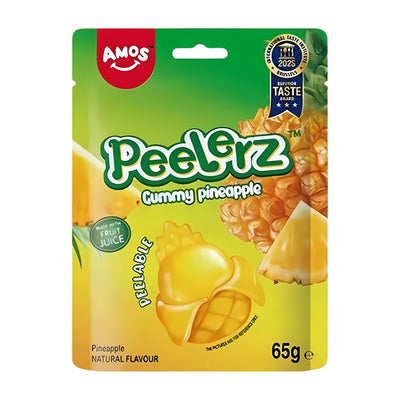 Amos Peelerz Gummy Pineapple (65g)