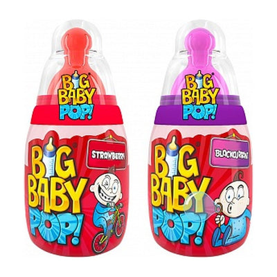 Big Baby Pop Favourites Straw/Black (32g)