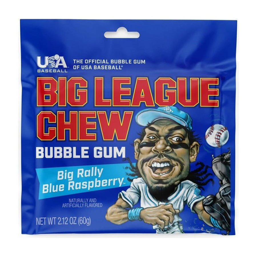 Big League Chew Blue Raspberry (60g)