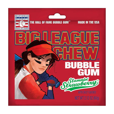 Big League Chew Strawberry (60g)