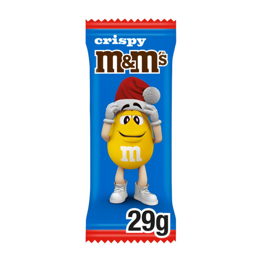 M&M's Crispy Milk Chocolate Christmas Santa Treat (29g)