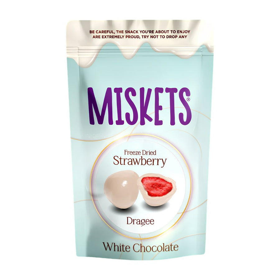 Miskets Freeze Dried Strawberry Dragee (80g)