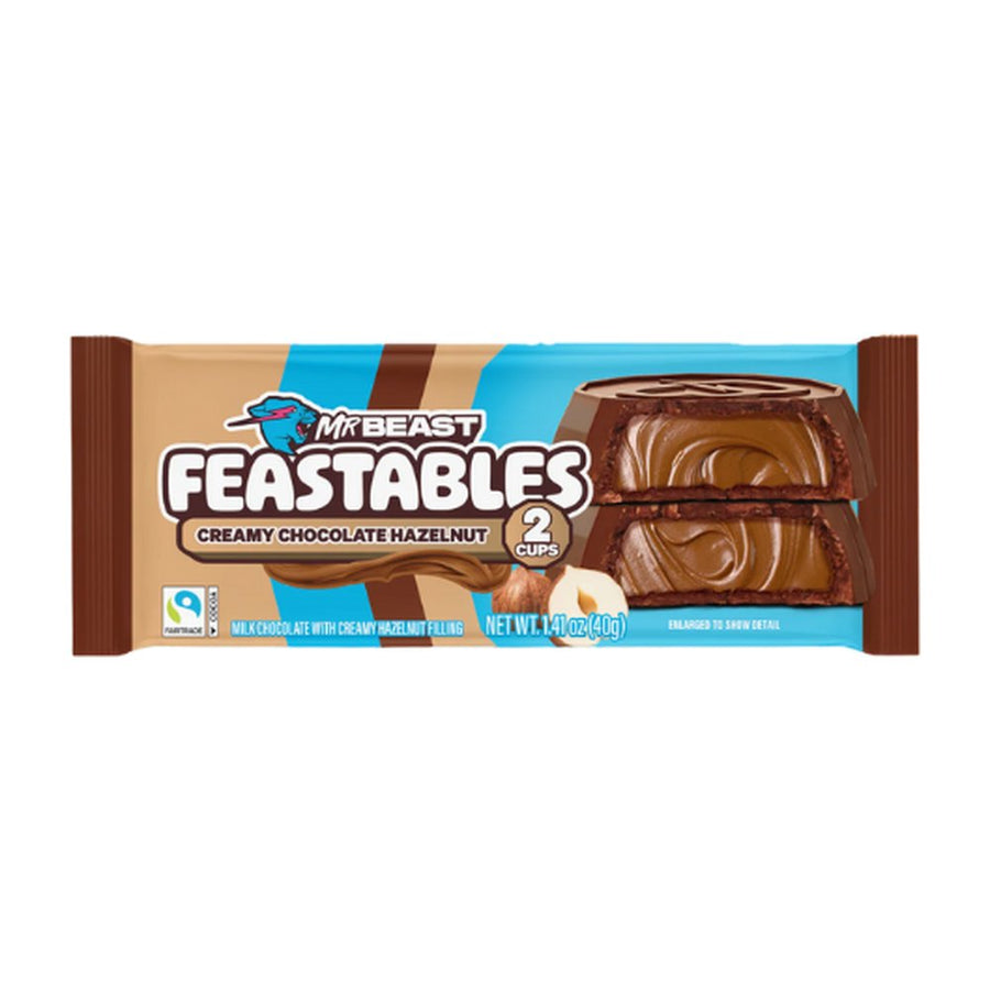 Mr Beast Feastables Cups Creamy Chocolate Hazelnut (40g)