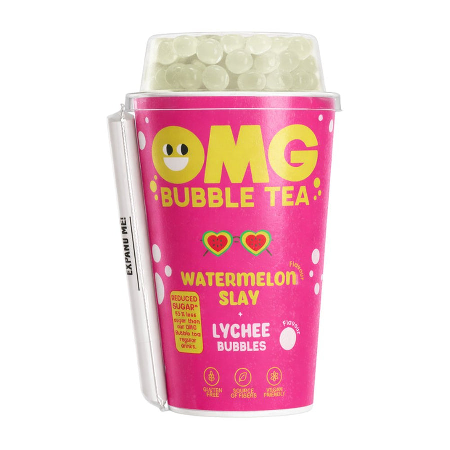 OMG Bubble Tea Watermelon and Lychee (265ml)