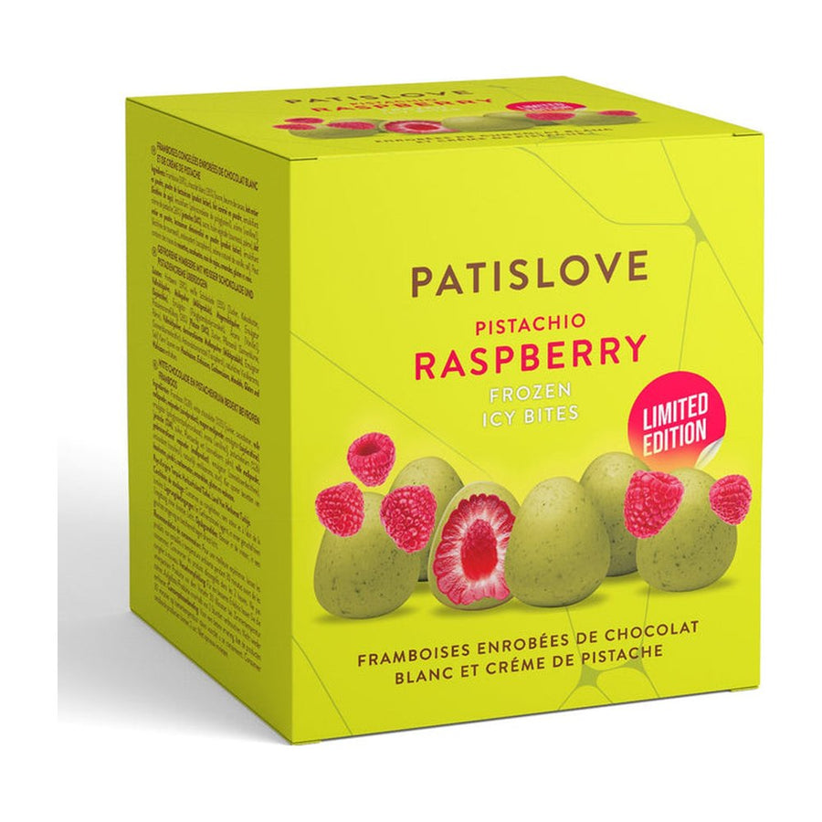 Patislove White Chocolate Raspberry & Pistachio (130g)