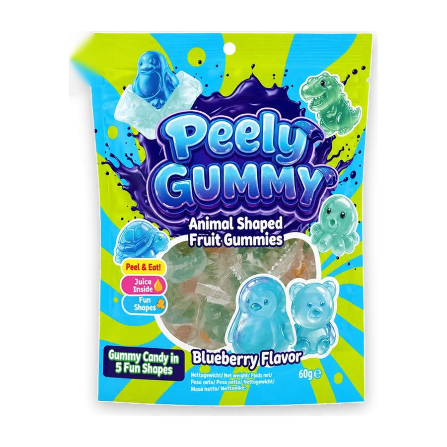 Peely Gummy Shaped Blueberry (60g)