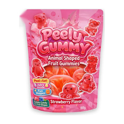Peely Gummy Shaped Fruit Mixed (60g)