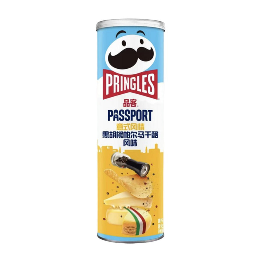 Pringles Passport Black Pepper & Parmesan Flavour (110g)