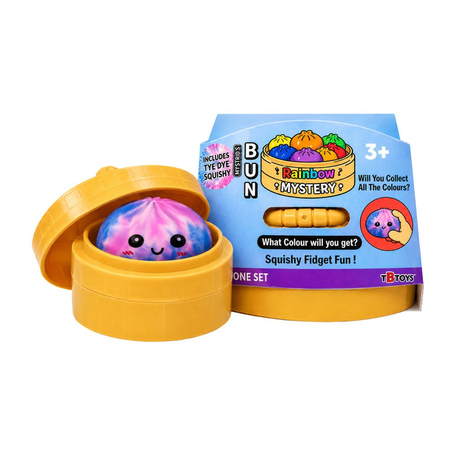 Squishy Tye and Dye Bun Toy M