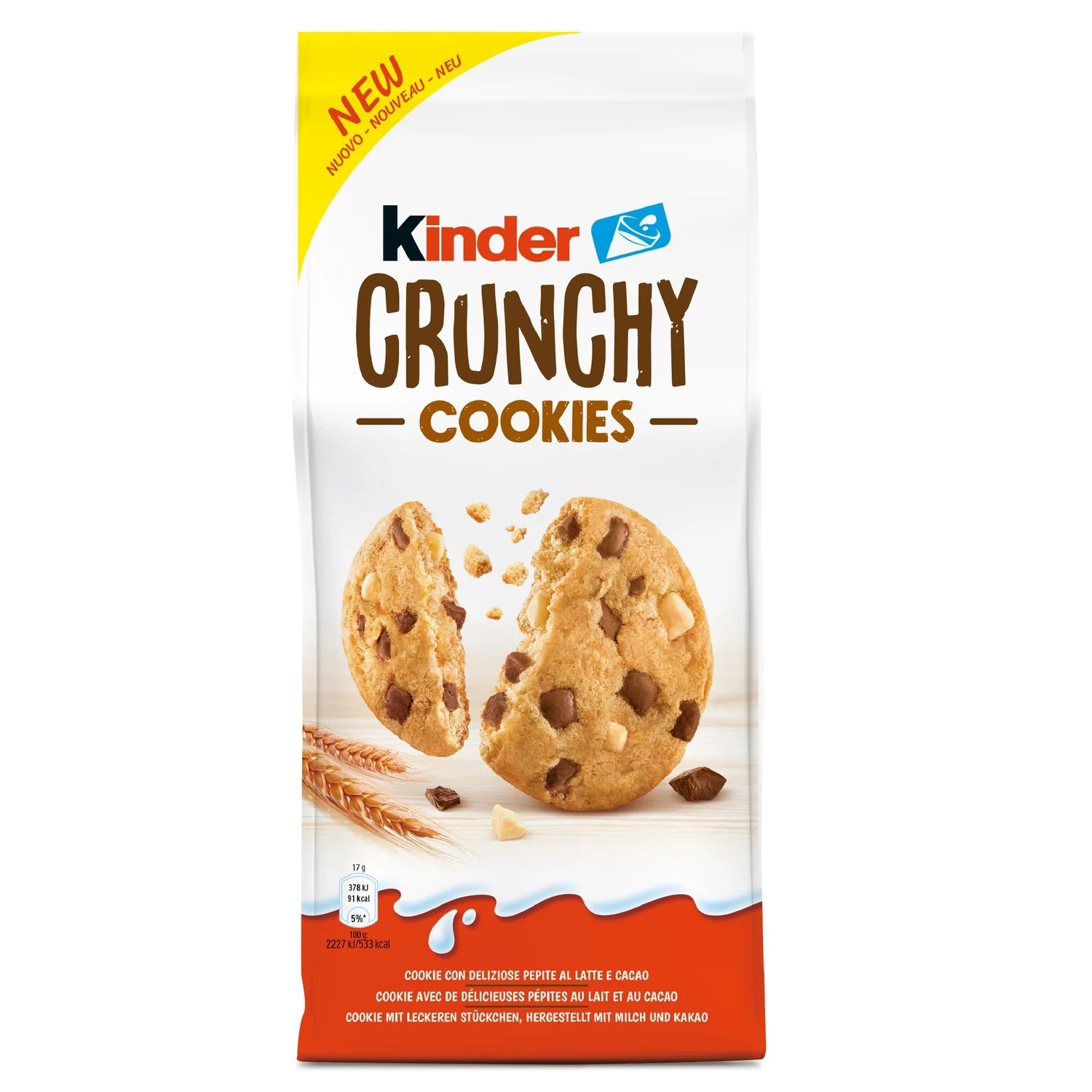 Kinder Crunchy Cookies (136g)