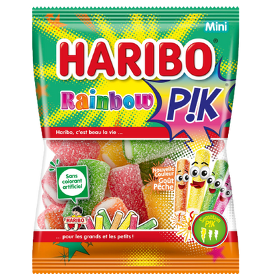 Rainbow Pik Haribo (40g)