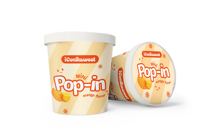 iConiksweet Pop-In Mini Trompe l'Oeil Fruit Mix 150g - pièce individuelle
