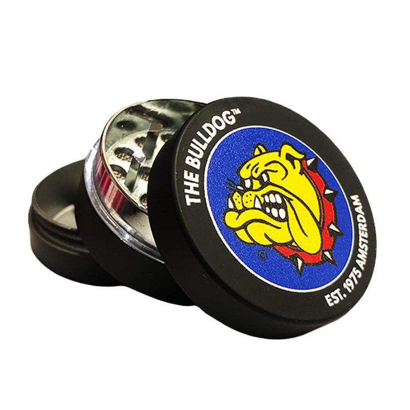 Grinder The Bulldog Original Black Amsterdam Metal