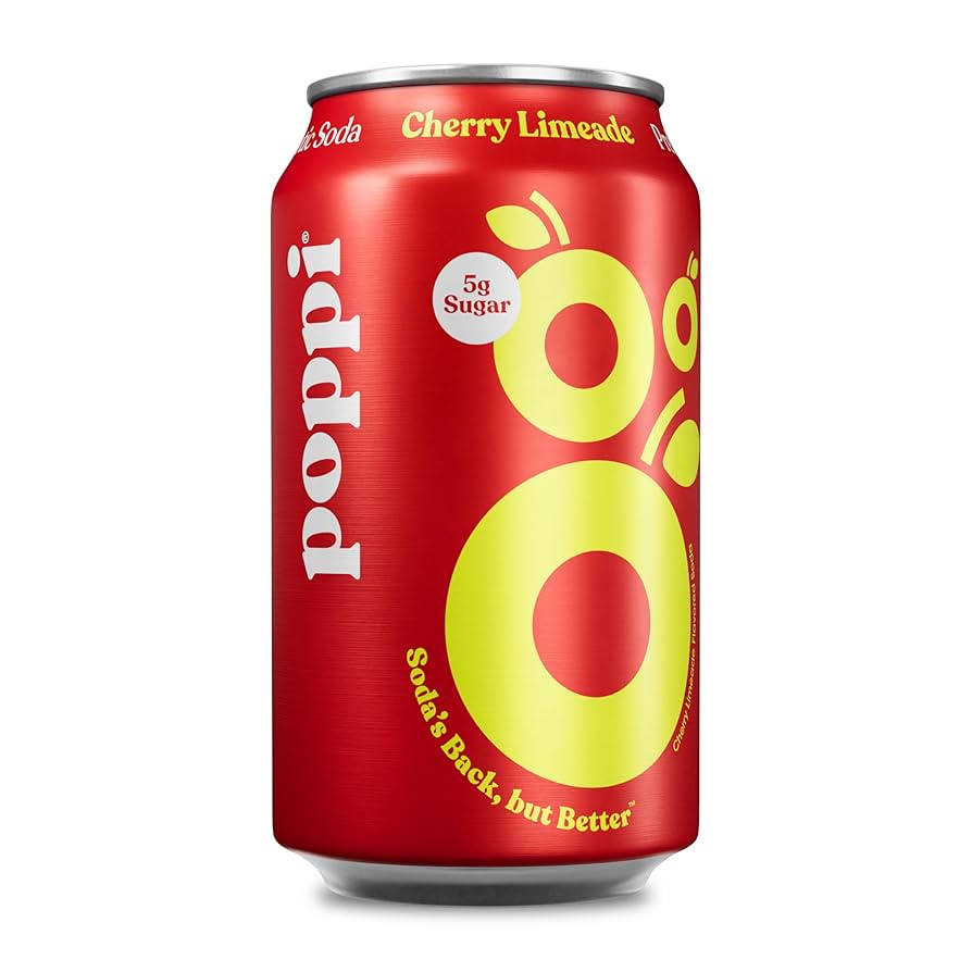 Poppi Cherry Limeade (355ml)