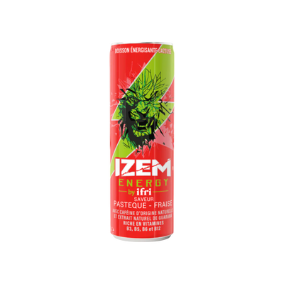 Izem Energy Pastèque & Fraise (250ml)