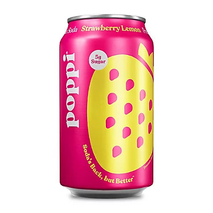 Poppi Strawberry Lemon (355ml)