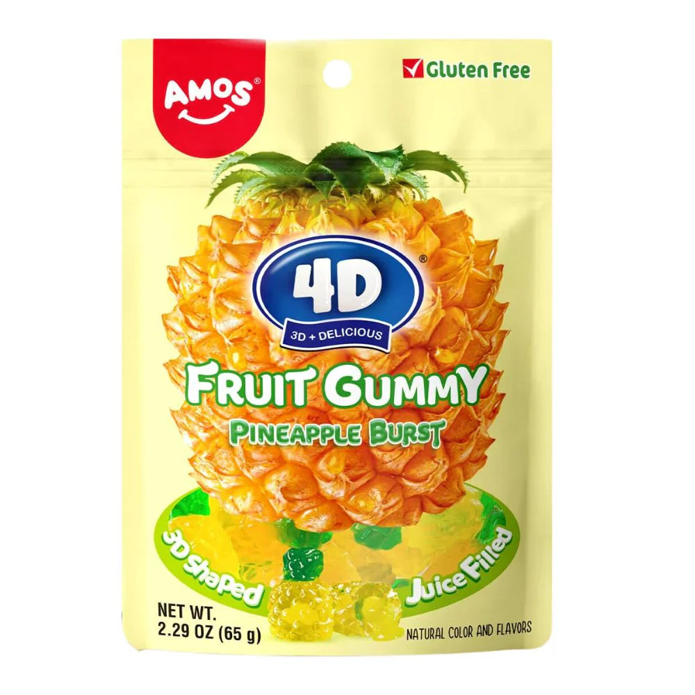 Bonbons 4D Ananas (65g)