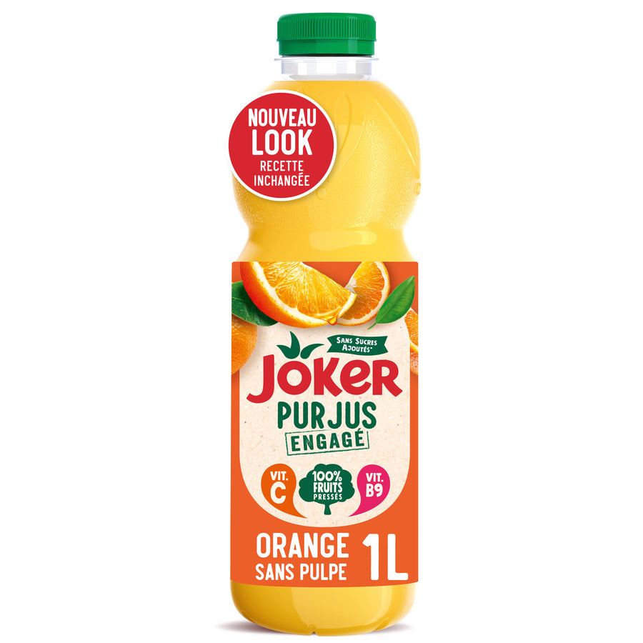 Joker Orange Sans Pulpe (1L)