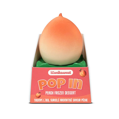 iConiksweet Pop-In IceCream Peach 75g - pièce individuelle