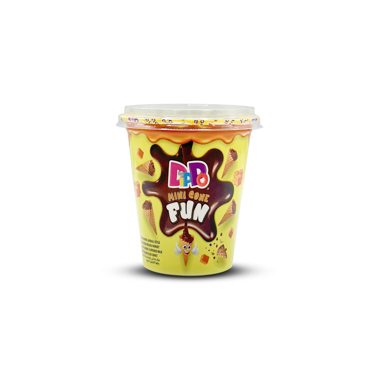 Mini Cone Fun Cup - Caramel (70g)