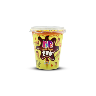 Mini Cone Fun Cup - Caramel (70g)