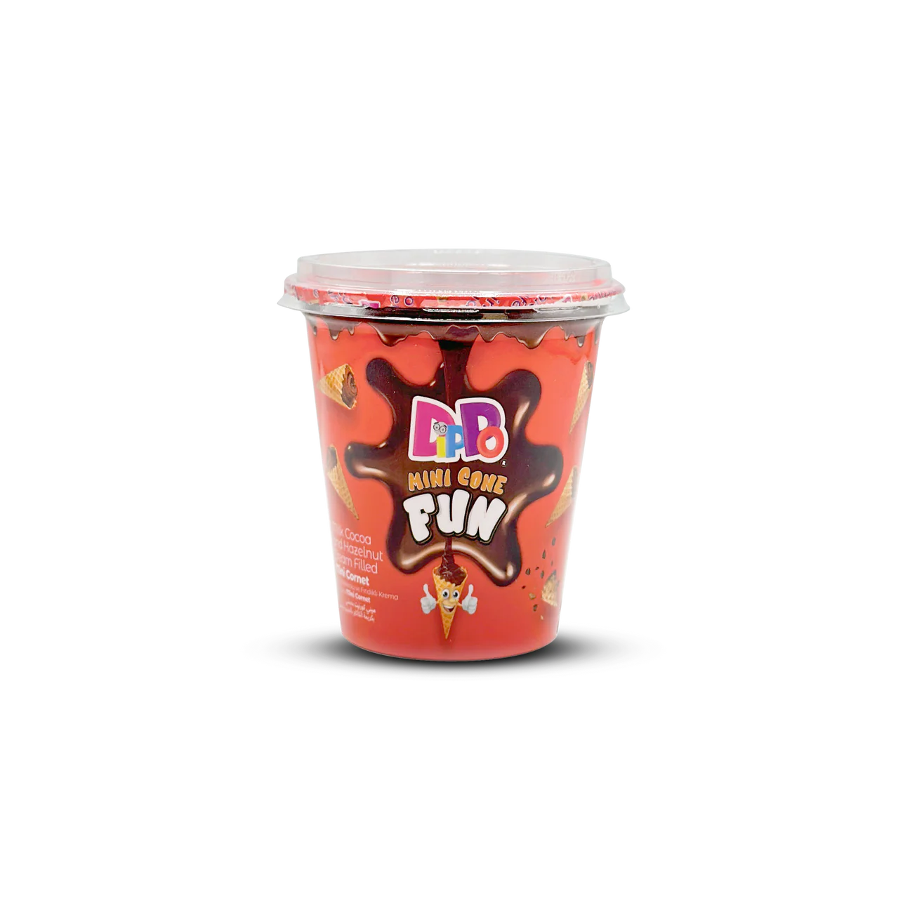 Mini Cone Fun Cup - Cacao Lait et Noisette (70g)