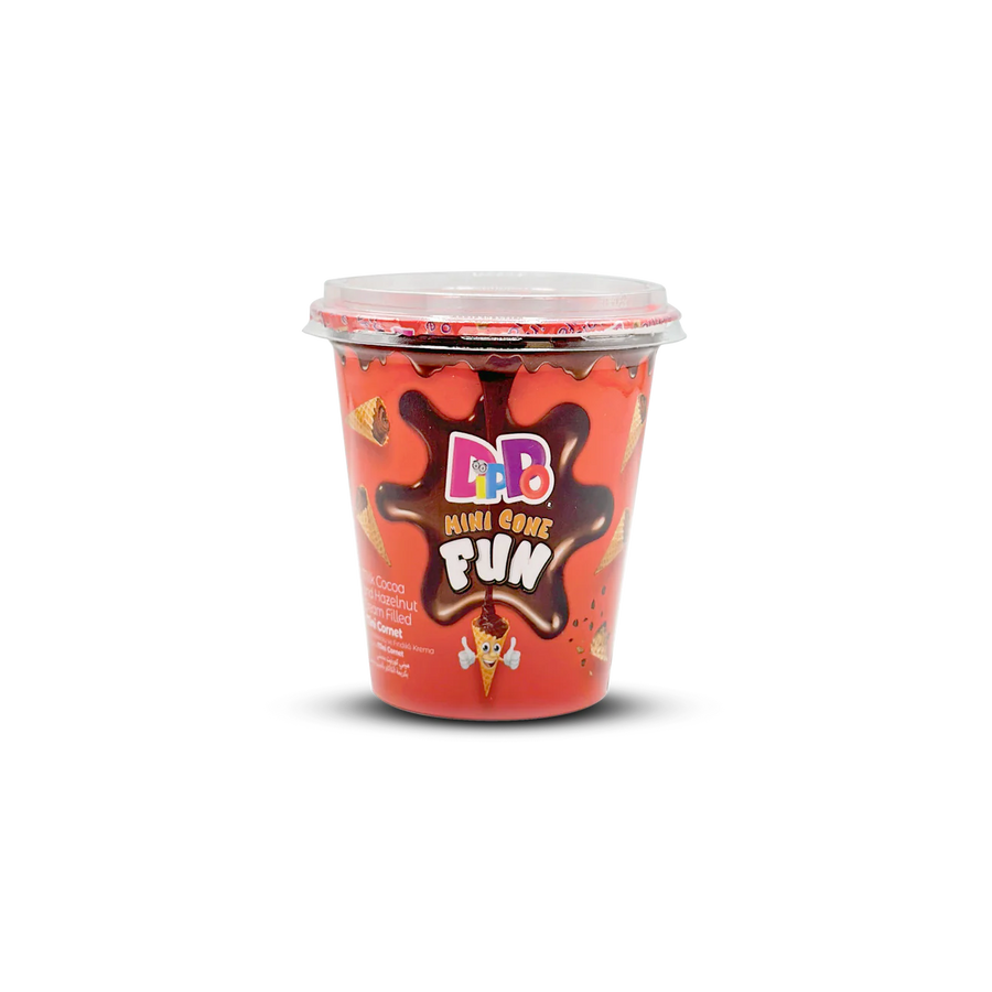 Mini Cone Fun Cup - Cacao Lait et Noisette (70g)