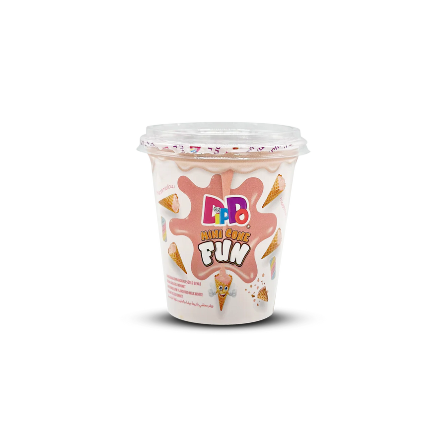 Mini Cone Fun Cup - Marshmallow (70g)