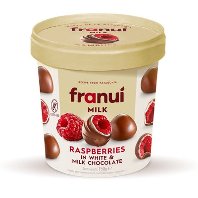 Franui Framboise Chocolat au Lait (150g)
