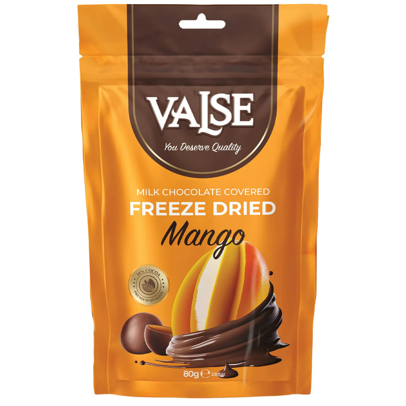 Valse Mangue Chocolat au Lait (80g)