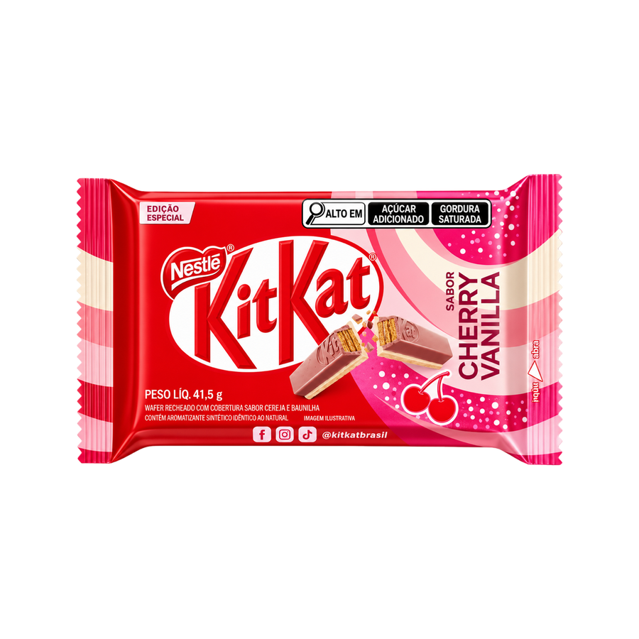 KitKat Cherry Vanilla 41.5g - barre individuelle