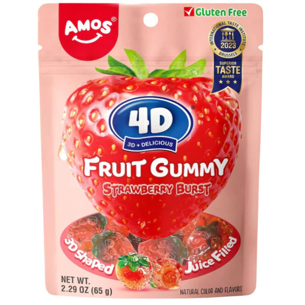 Bonbons 4D Fraise (65g)