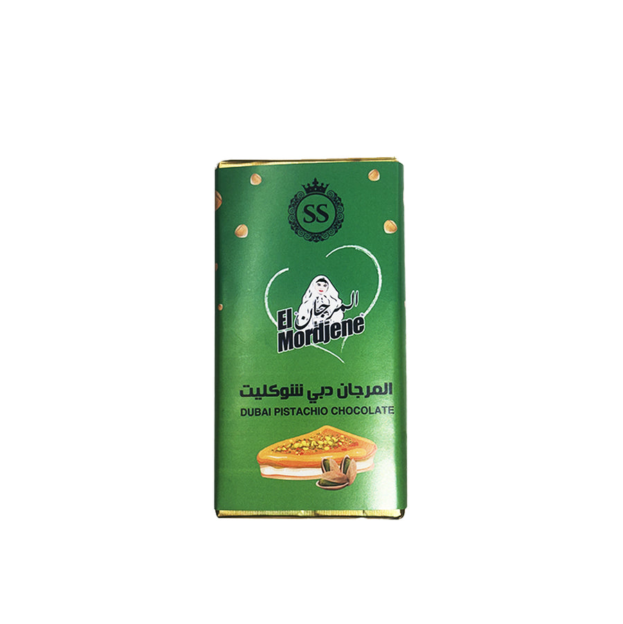 Tablette de chocolat El Mordjene - Pistachio (230g)