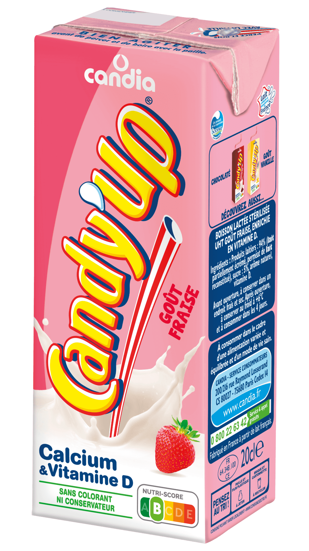 Candy Up Fraise (200ml)