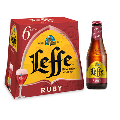 Leffe Ruby Bière (6x25cl)