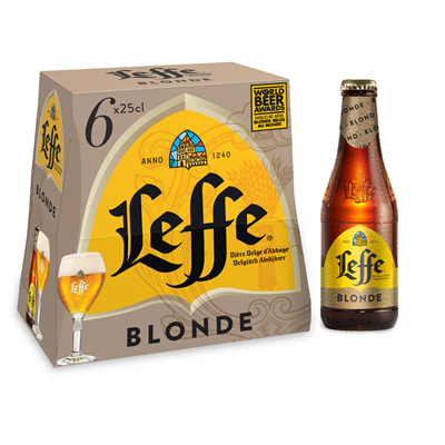 Leffe Bière Blonde (6x25cl)